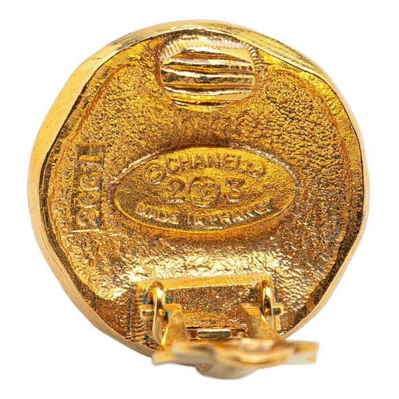 CHANEL Gold Earrings - Picture 3 of 3